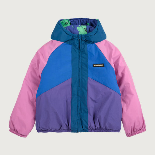 Bobo Choses reversible anorak LUCKY CLOVER allover
