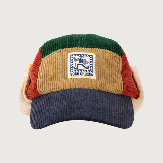 Bobo Choses MR PENCIL corduroy winter cap
