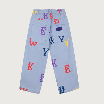 Wynken HONEYCOMBE Jean pale bleached denim