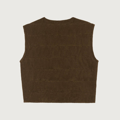 The Campamento HAPPY HOUSES corduroy vest