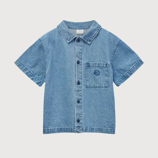 Wynken Day shirt mid bleach wash