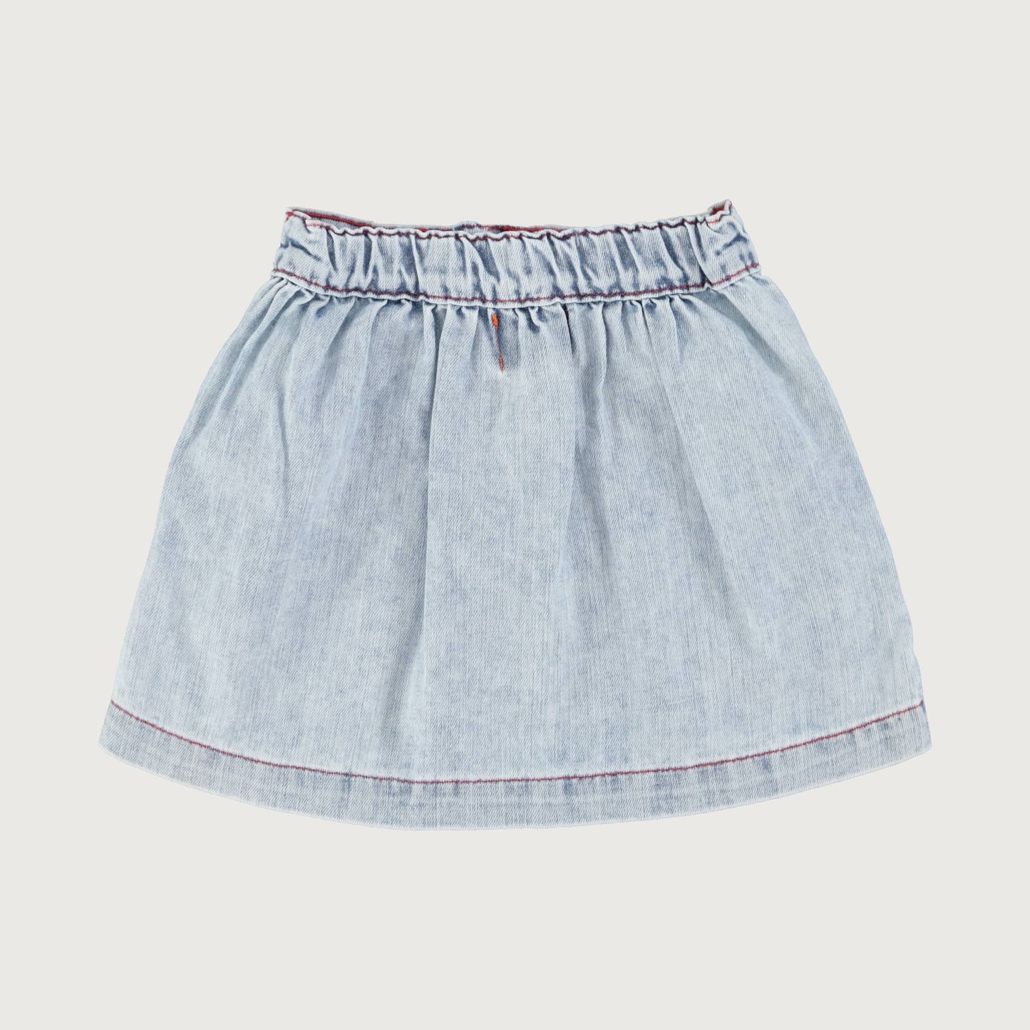 Piupiuchick Short skirt blue light denim