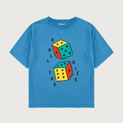 Bobo Choses ROLL THE DICE T-shirt blue