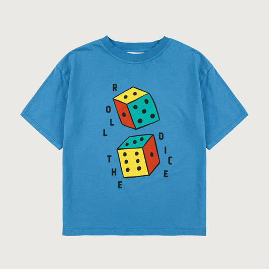 Bobo Choses ROLL THE DICE T-shirt blue