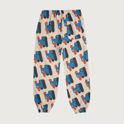 Bobo Choses DOGGY MATE all over joggings offwhite