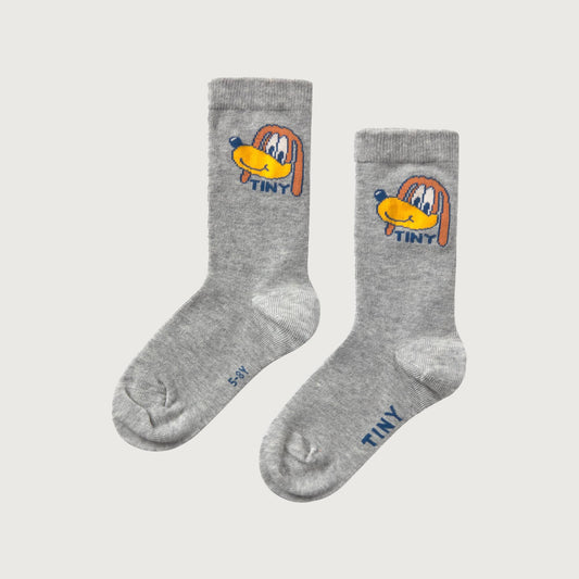 Tinycottons DOG medium socks grey heather