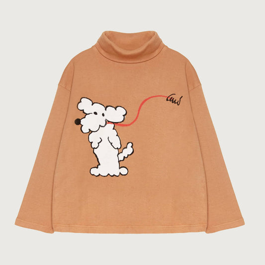 Weekend House Kids DOG turtle neck camel / 7-8Y