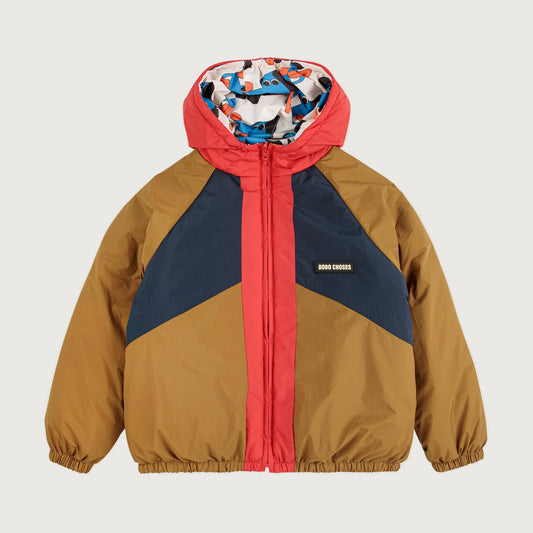 Bobo Choses reversible anorak DOGGY MATE allover