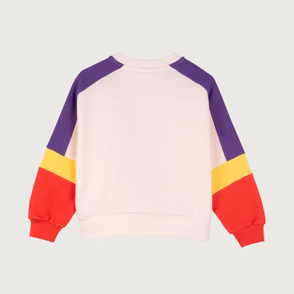 Wynken GOOD MORNING Sweat ecru violet