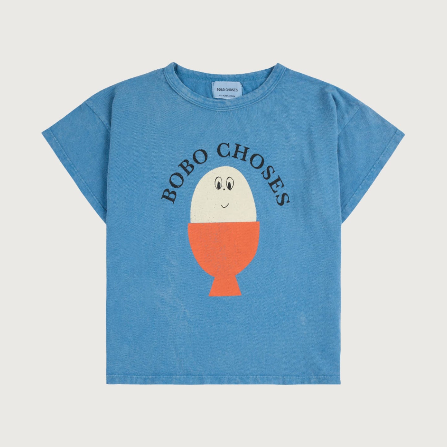 Bobo Choses MORNING EGG T-shirt light blue