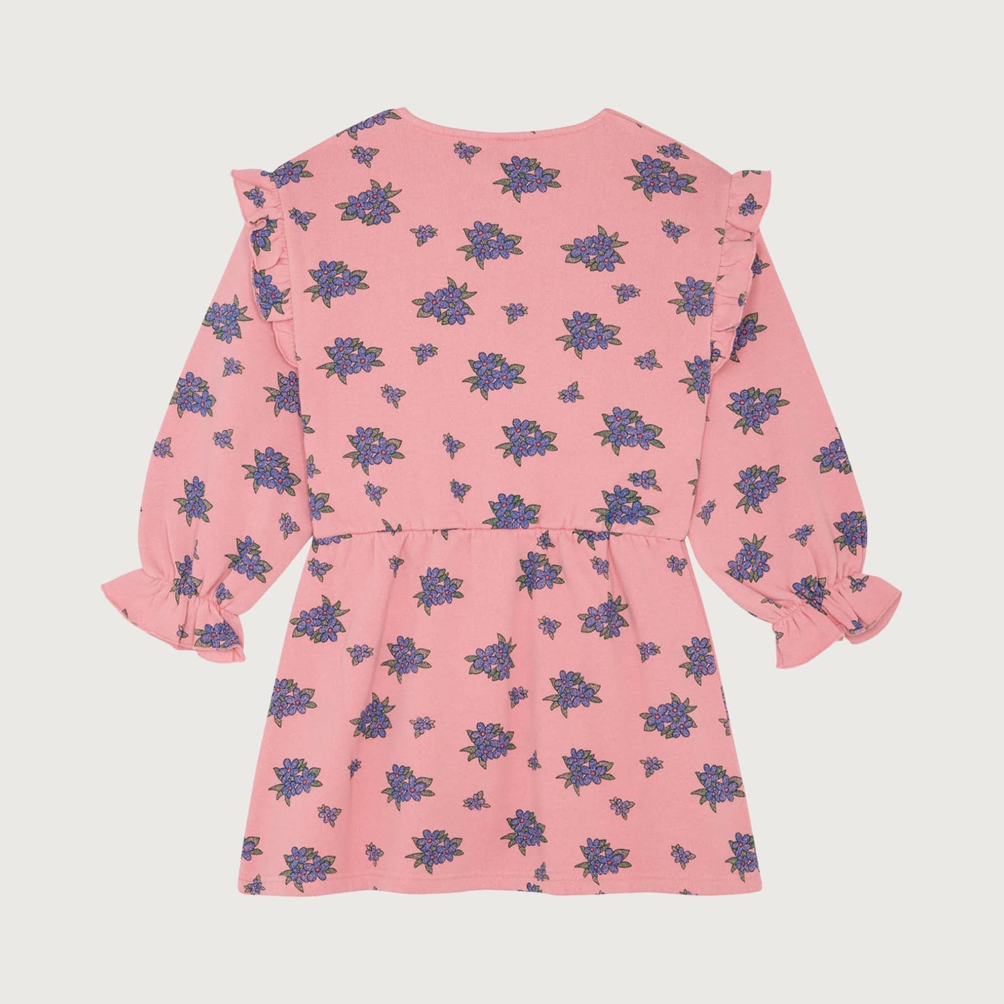 The Campamento FLOWERS ALLOVER dress pink / 9-10Y