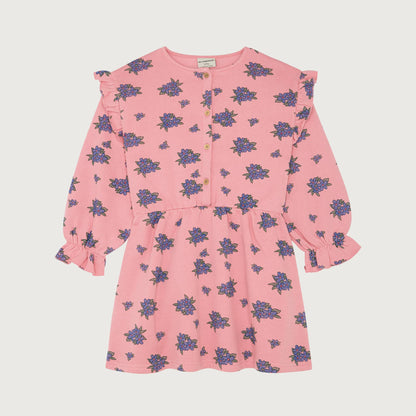 The Campamento FLOWERS ALLOVER dress pink / 9-10Y