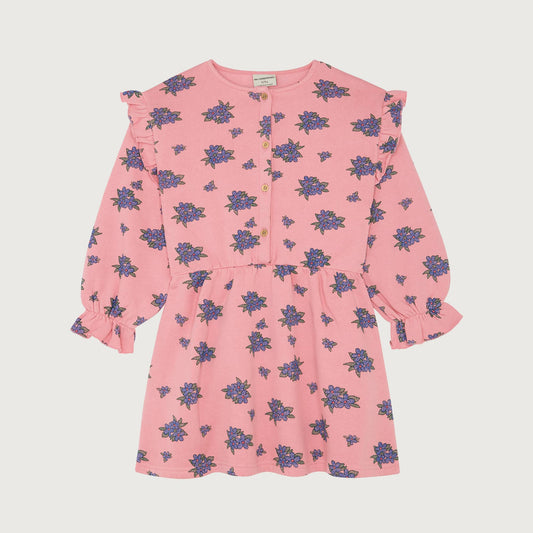 The Campamento FLOWERS ALLOVER dress pink / 9-10Y