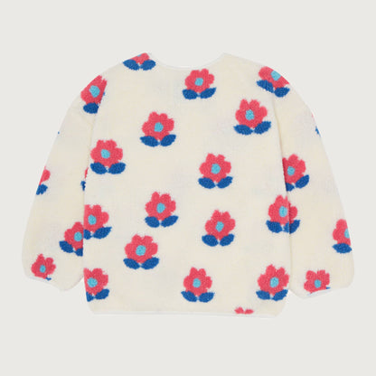 The Campamento Big Flowers jacket ecru
