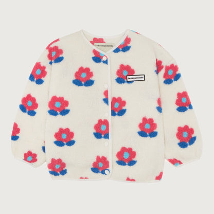 The Campamento Big Flowers jacket ecru