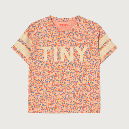 Tinycottons GARDEN tee papaya