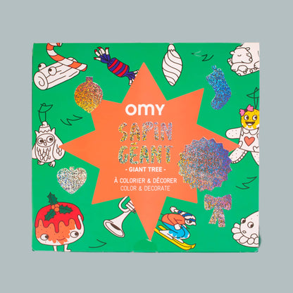 OMY giant CHRISTMAS TREE poster