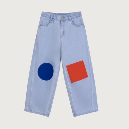 Wynken PARADISE Jean pale bleached denim / 4Y