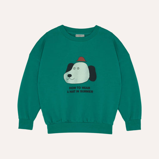 The Campamento DOG oversized sweatshirt green