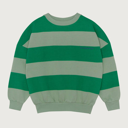 The Campamento Green stripes sweatshirt