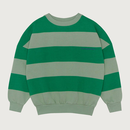 The Campamento Green stripes sweatshirt