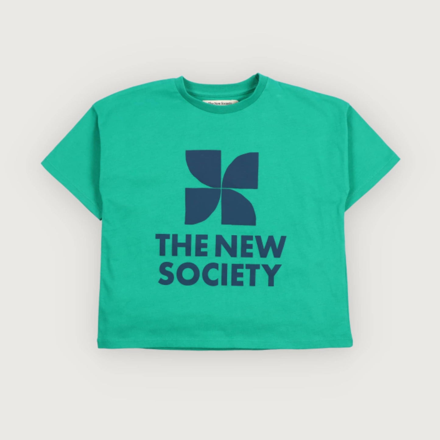 The New Society TNS LOGO T-shirt radiant emeral