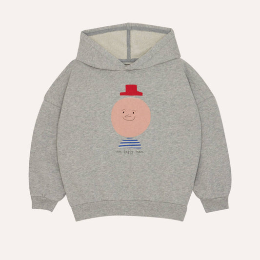 The Campamento MR. HAPPY MAN oversized hoodie grey