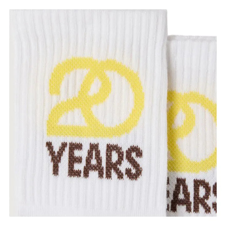 American Vintage Kids Clypsun socks blanc 20 YEARS