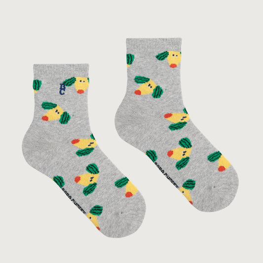 Bobo Choses HAPPY DOG all over short socks