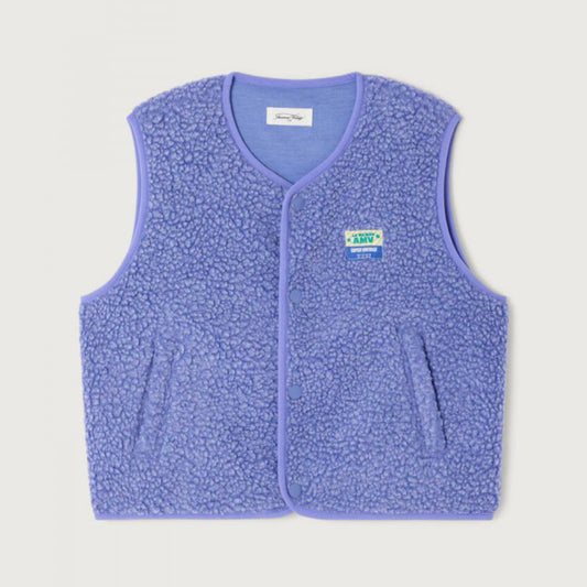 American Vintage Kids Hoktown veste provence melange