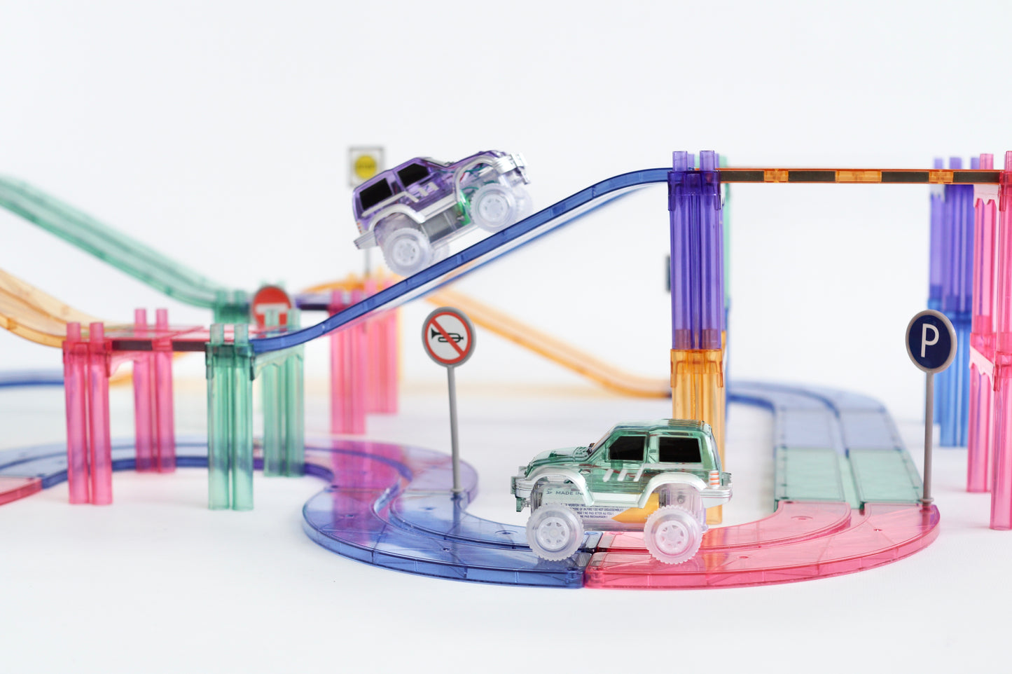 Cleverclixx Large Race Track Pastel I 80 pieces