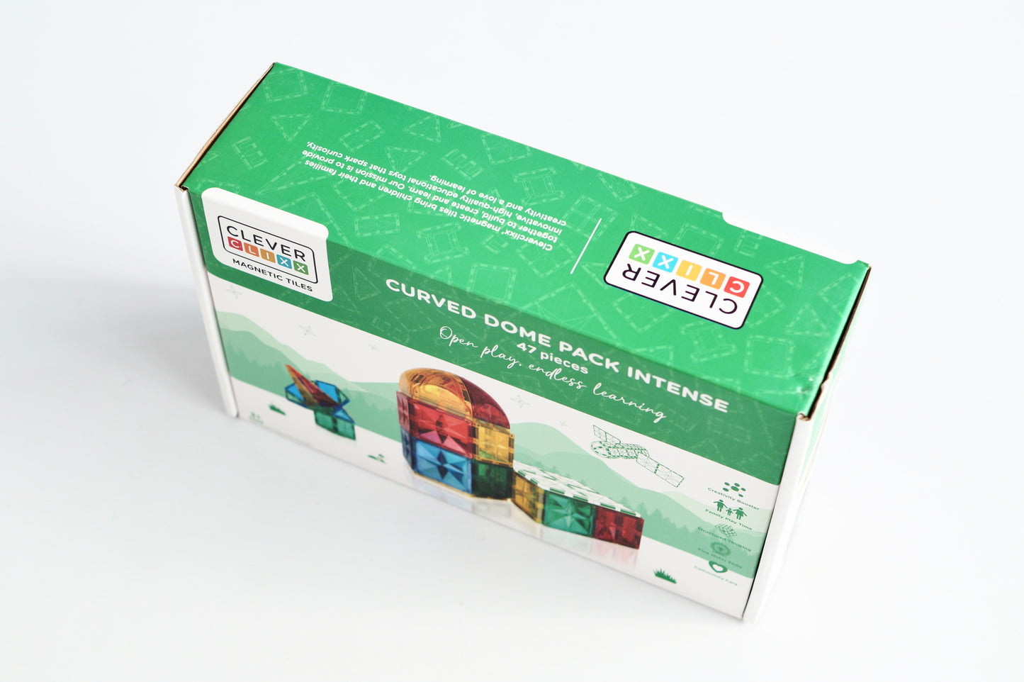 Cleverclixx Curved Dome Pack | 47 Pieces