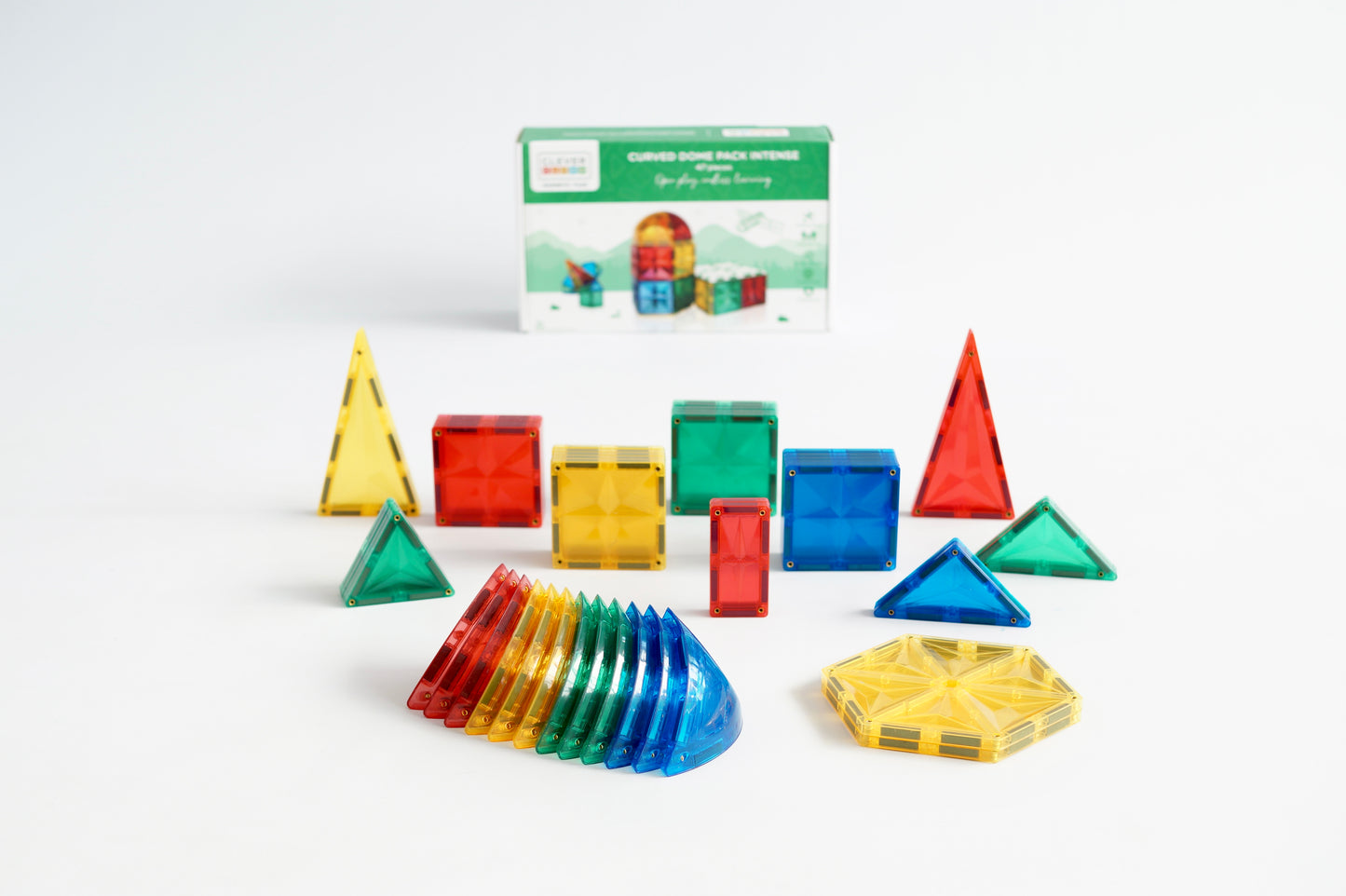 Cleverclixx Curved Dome Pack | 47 Pieces
