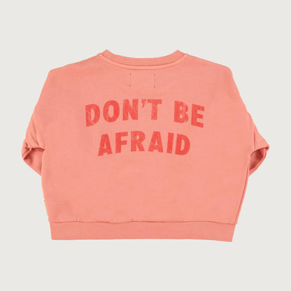 Piupiuchick Sweatshirt pink with HEY JUDE print
