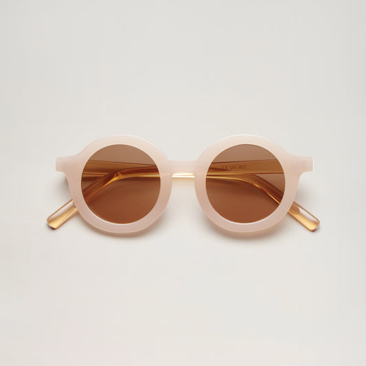 Signature round Kid sunnies PINK