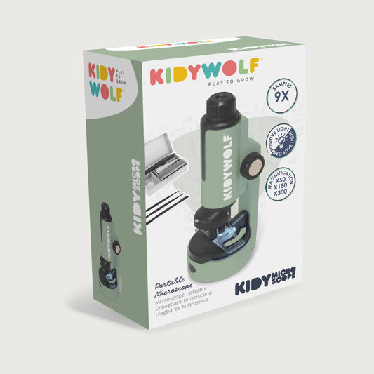 Kidywolf Kidymicroscope green