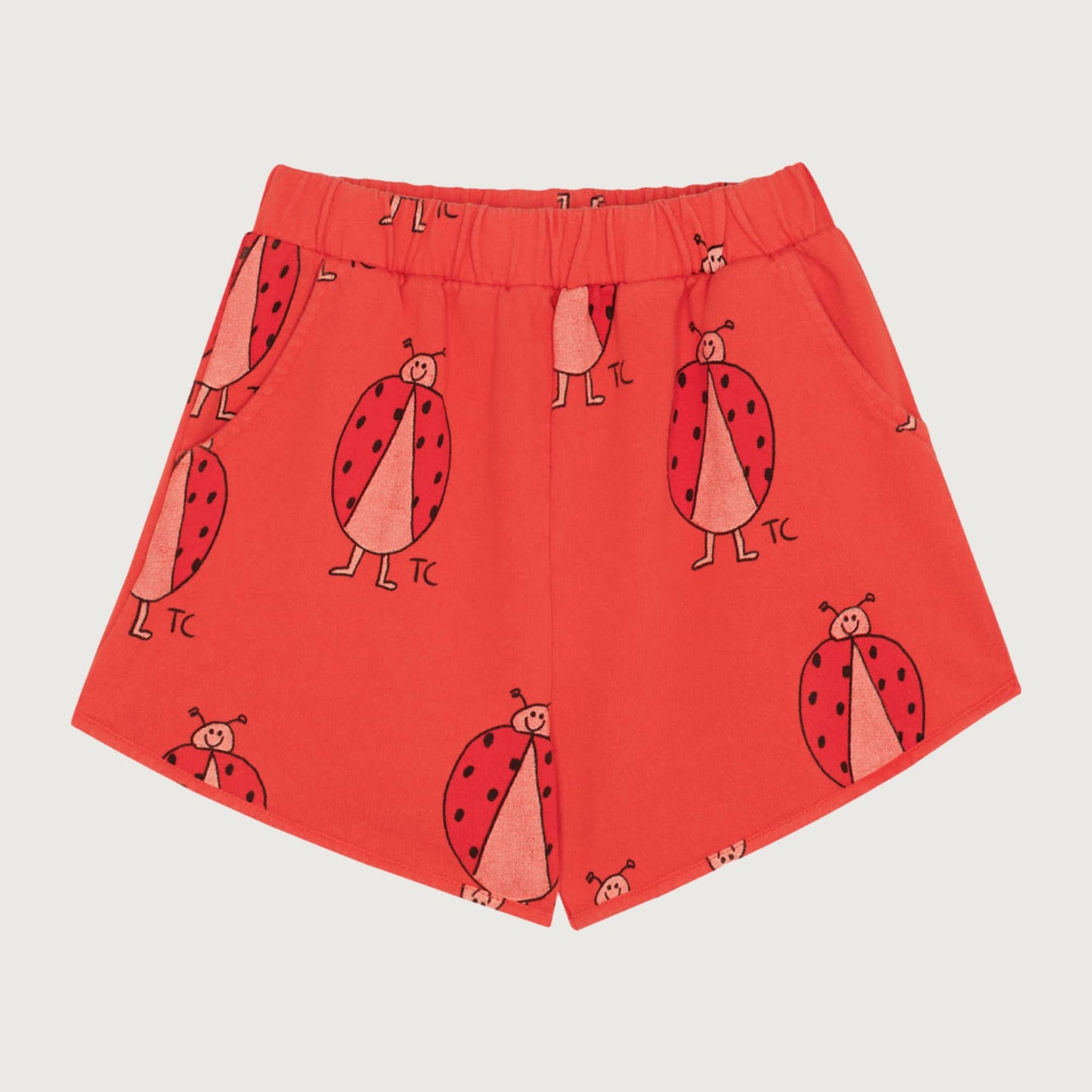 The Campamento LADYBUG Allover Shorts red / 3Y
