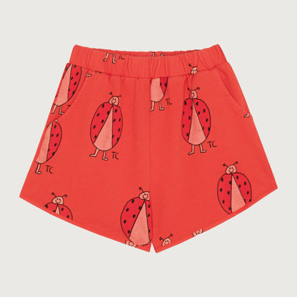 The Campamento LADYBUG Allover Shorts red / 3Y