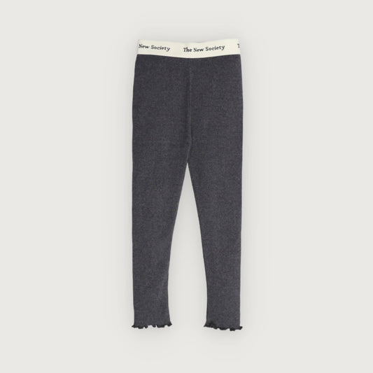 The New Society TNS Rib Legging galactic grey melange