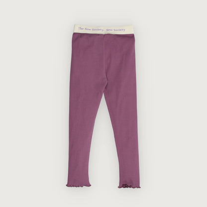 The New Society TNS Rib Legging grape bliss