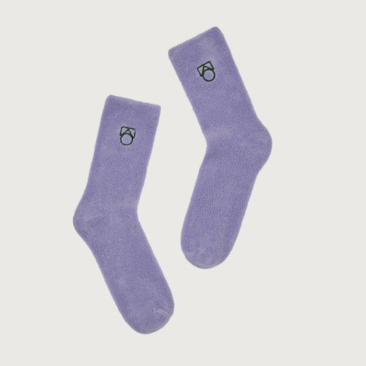 Main Story terry sock lilac