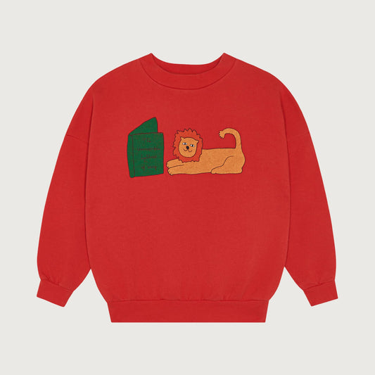 The Campamento READING LION Sweatshirt red / 3Y