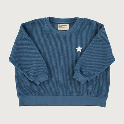 Piupiuchick LOGO sweatshirt blue