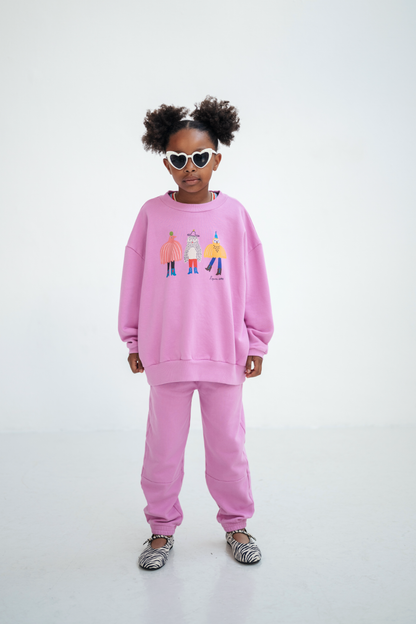 Repose AMS Cozy drop sweater mauve orchid / 3Y