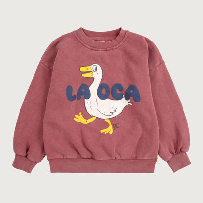 Bobo Choses LA OCA sweatshirt brown / 4-5Y