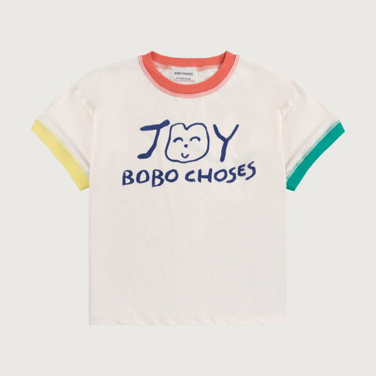 Bobo Choses SMILING T-shirt offwhite