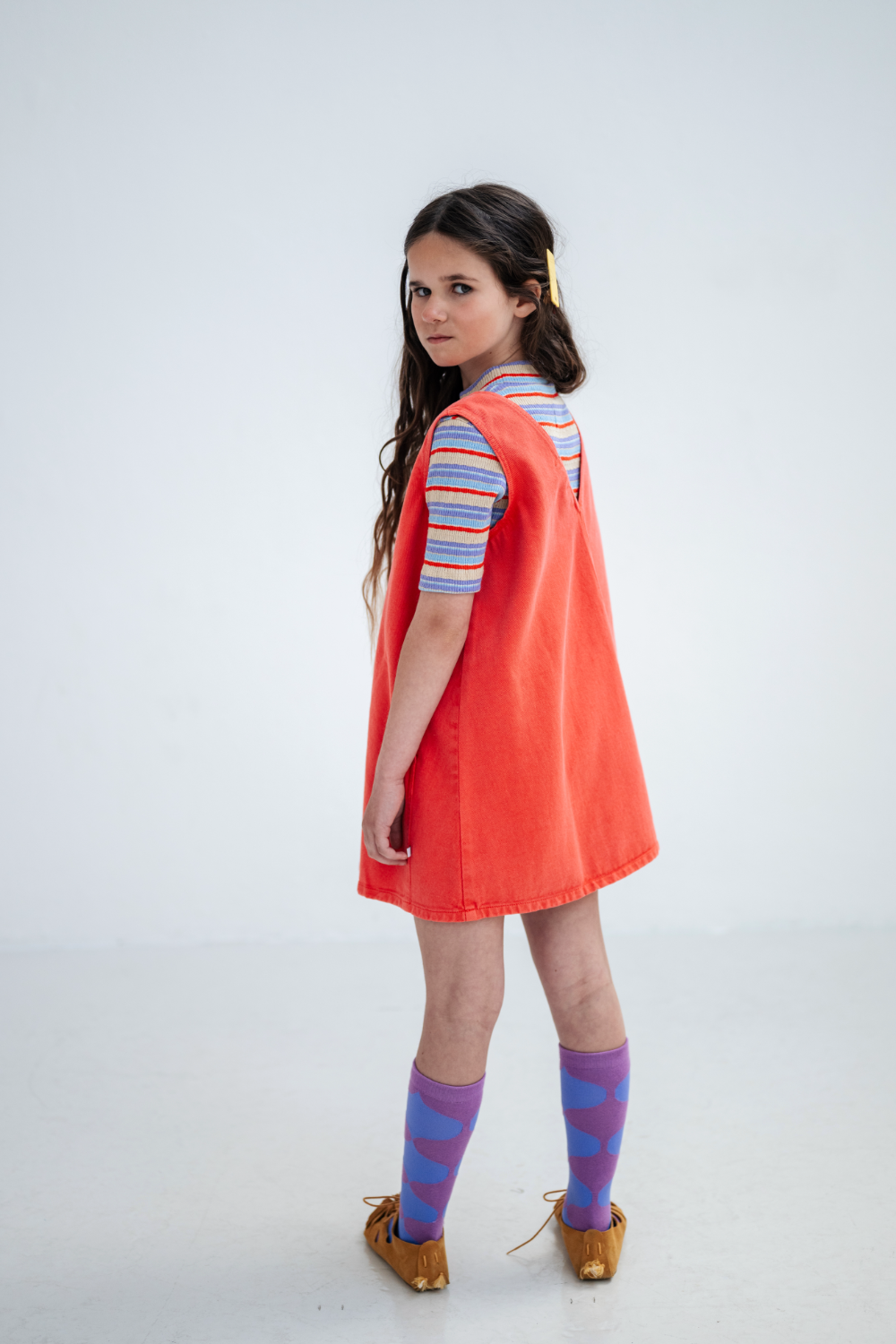 Repose AMS Slim tee multi stripe