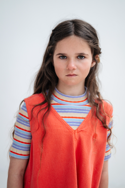 Repose AMS Slim tee multi stripe