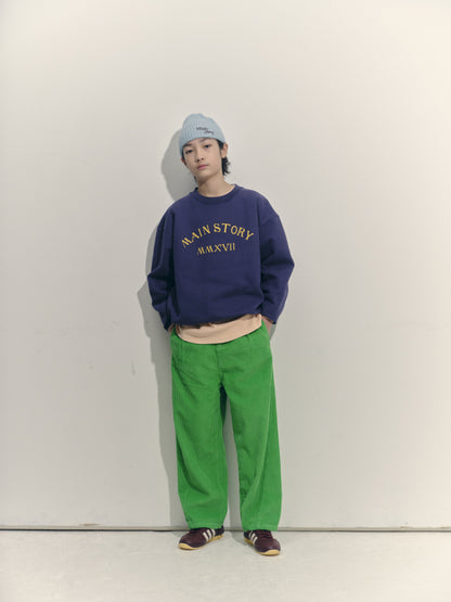 Main Story Bubble sweatshirt graystone fleece