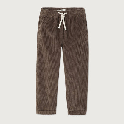 American Vintage Kids PADOW pantalon marron vintage